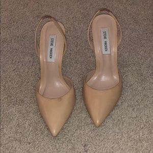 Steve madden nude sligback